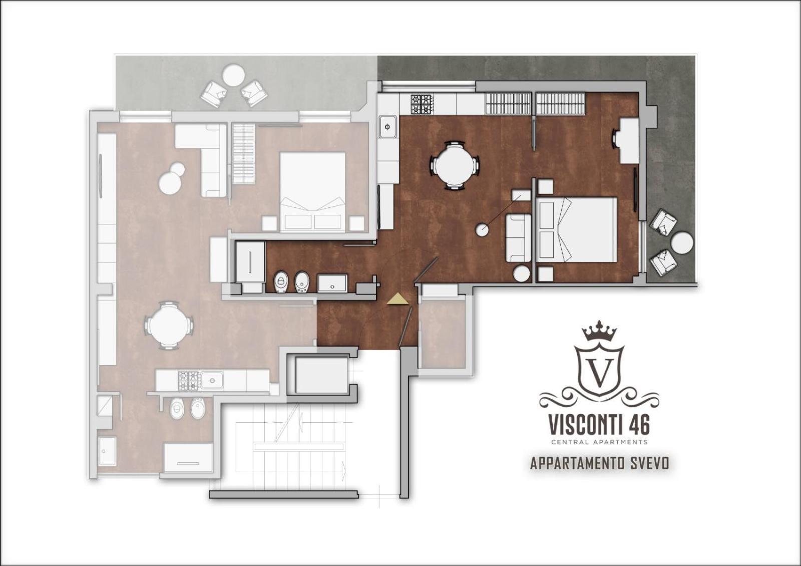 Visconti 46 Central Apartments Bari Ngoại thất bức ảnh